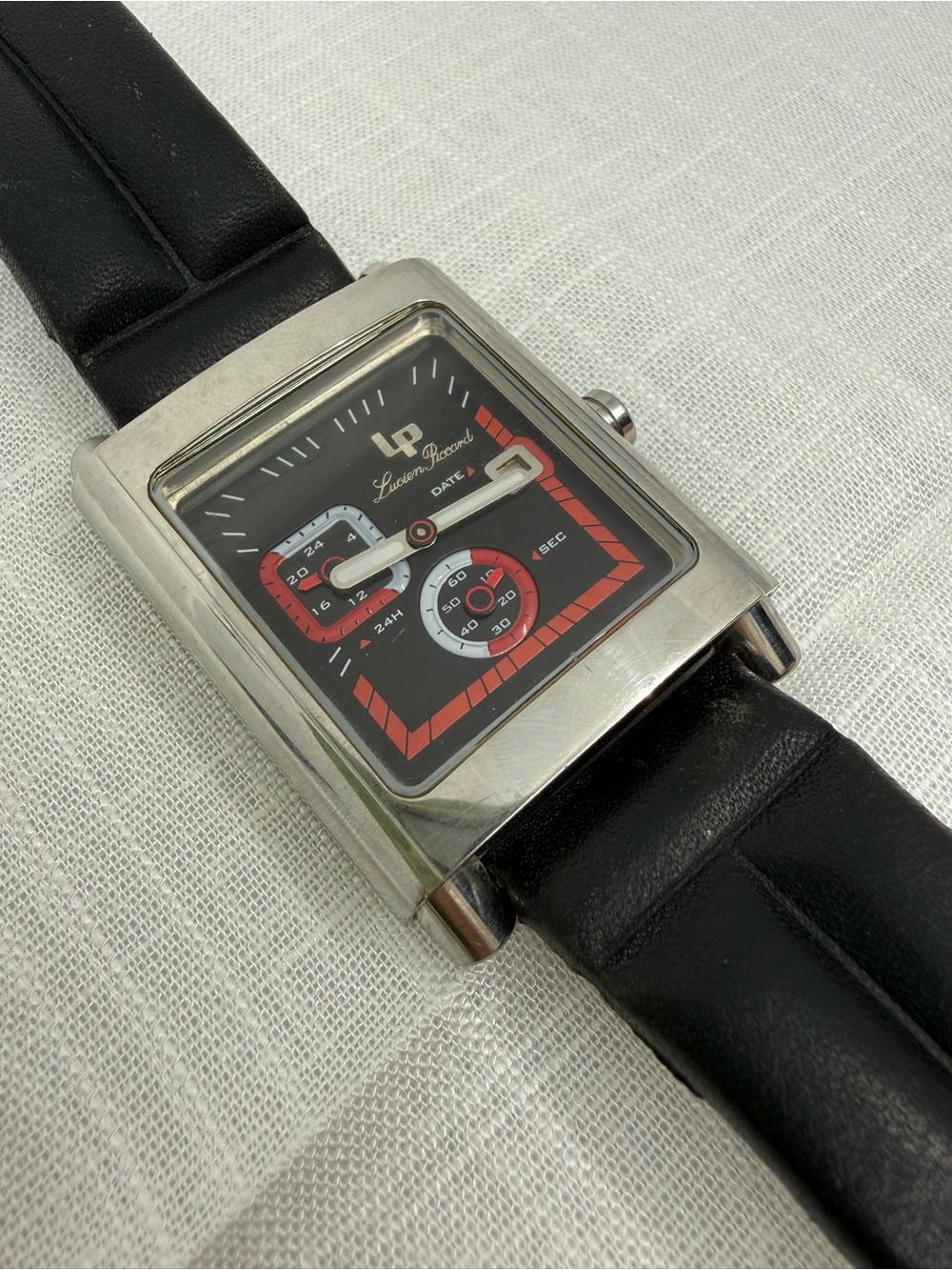 2005 Lucien Piccard Skyhawk Eliminator Multi Dial Swiss Quartz Watch